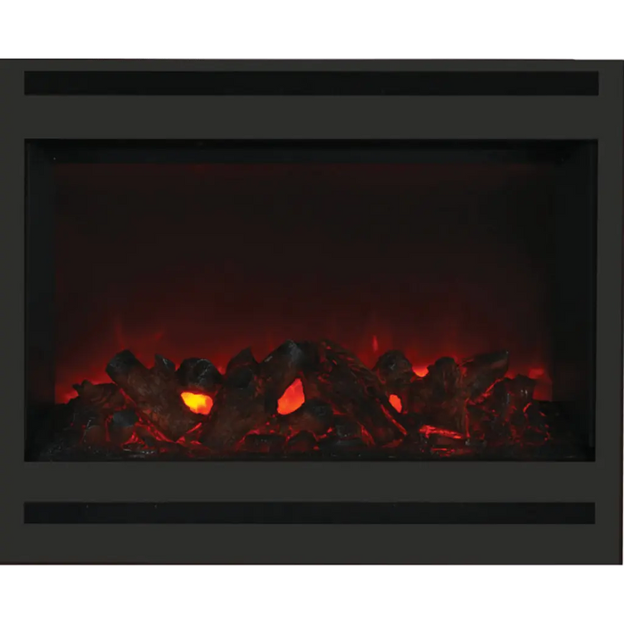 Amantii Decorative Steel Surround for 31" Zero Clearance Electric Fireplace Amantii