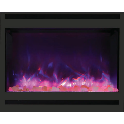 Amantii Decorative Steel Surround for 31" Zero Clearance Electric Fireplace Amantii
