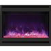 Amantii Decorative Steel Surround for 31" Zero Clearance Electric Fireplace Amantii