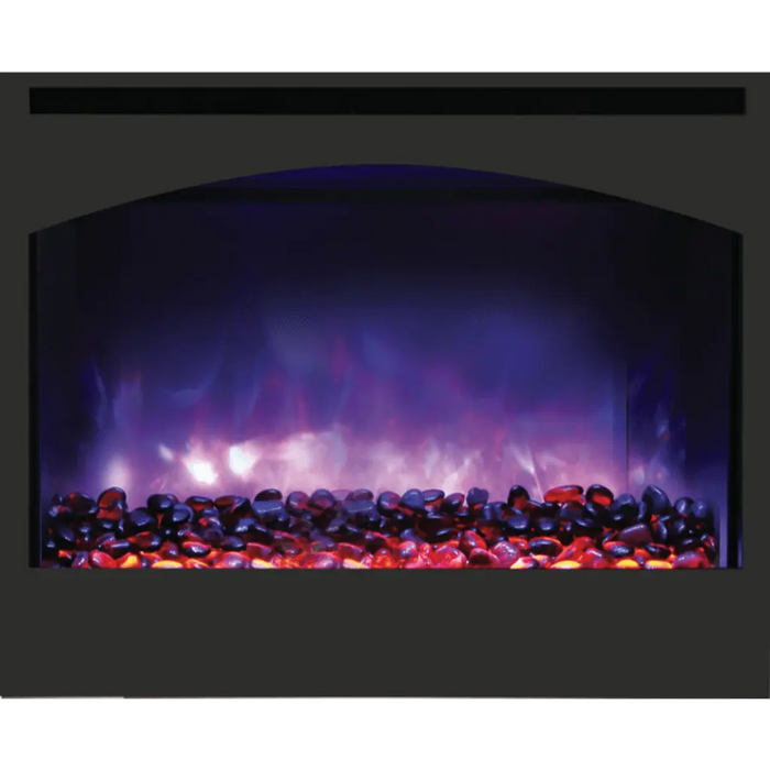 Amantii Decorative Steel Surround for 31" Zero Clearance Electric Fireplace Amantii