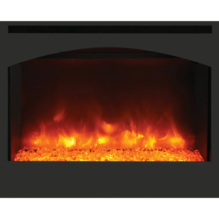 Amantii Decorative Steel Surround for 31" Zero Clearance Electric Fireplace Amantii