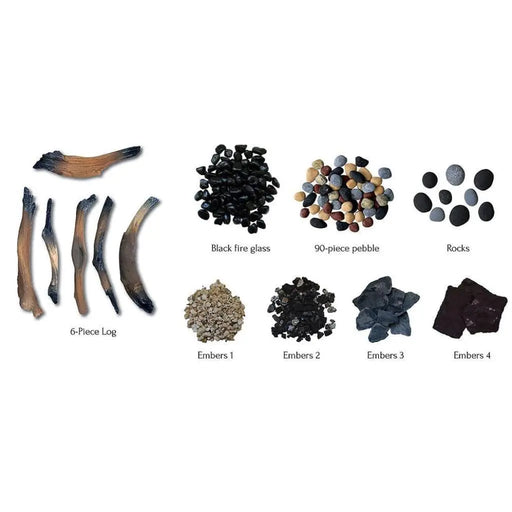 Amantii Designer Media Kits Accessory For Gas and Electric Fireplaces Amantii