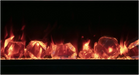 Amantii Symmetry Lumina 60" Indoor Outdoor Built-in Smart Electric Fireplace Amantii Dreamwood Living
