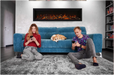 Amantii Symmetry Lumina 60" Indoor Outdoor Built-in Smart Electric Fireplace Amantii Dreamwood Living