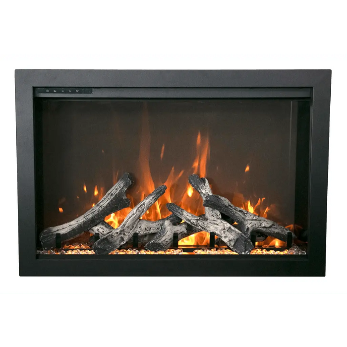 Amantii TRD 33" Traditional Bespoke Indoor/Outdoor Electric Insert Fireplace Amantii