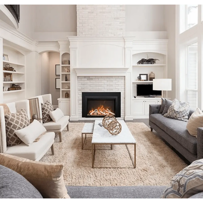 Amantii TRD 33" Traditional Bespoke Indoor/Outdoor Electric Insert Fireplace Amantii