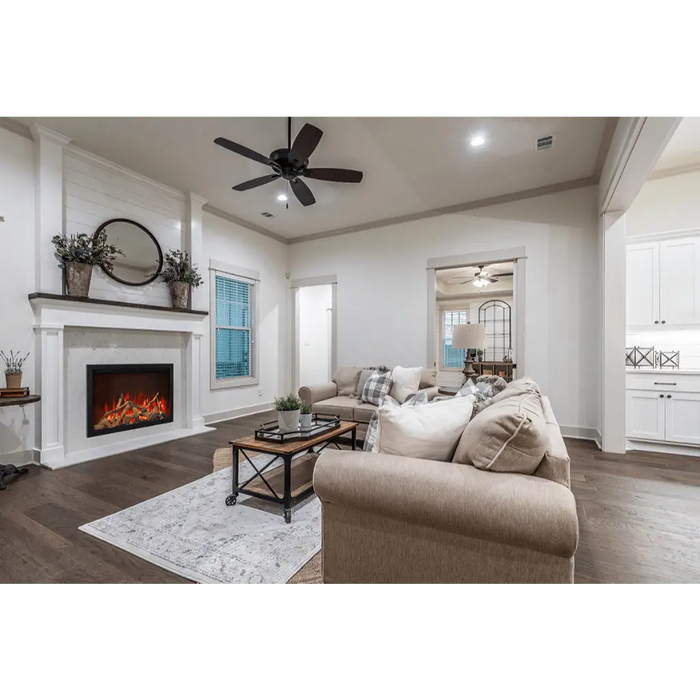 Amantii TRD 38" Traditional Bespoke Indoor/Outdoor Electric Insert Fireplace Amantii