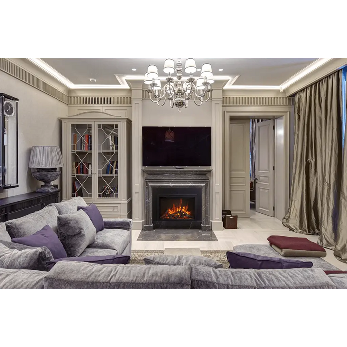 Amantii TRD 38" Traditional Bespoke Indoor/Outdoor Electric Insert Fireplace Amantii
