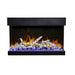 Amantii Tru View Bespoke 45" 3 Sided Indoor / Outdoor Electric Fireplace Amantii