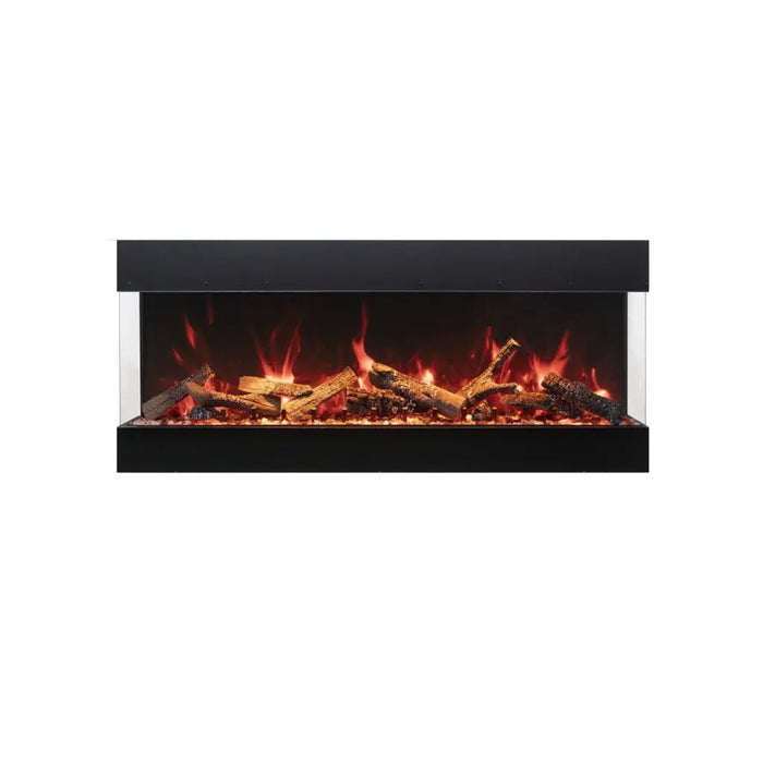 Amantii Tru View Bespoke 45" 3 Sided Indoor / Outdoor Electric Fireplace Amantii
