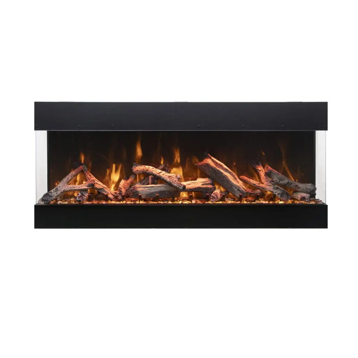 Amantii Tru View Bespoke 45" 3 Sided Indoor / Outdoor Electric Fireplace Amantii
