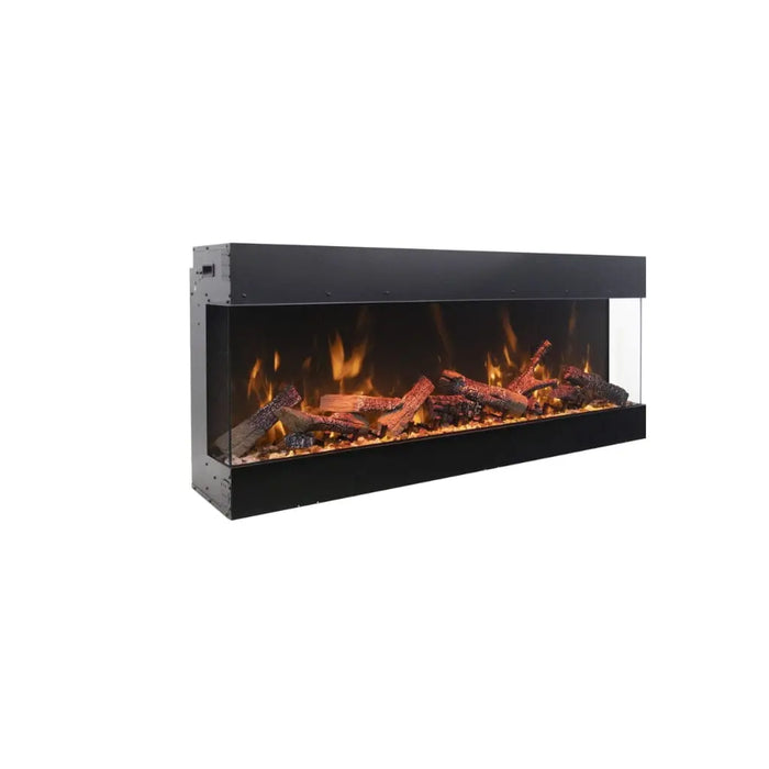 Amantii Tru View Bespoke 45" 3 Sided Indoor / Outdoor Electric Fireplace Amantii
