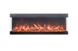 Amantii Tru View Bespoke 65" 3 Sided Indoor / Outdoor Electric Fireplace Amantii