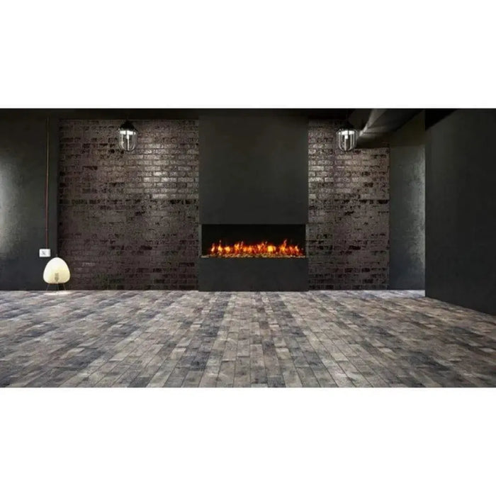 Amantii Tru-View 60" Three Sided Slim Glass Electric Fireplace Amantii