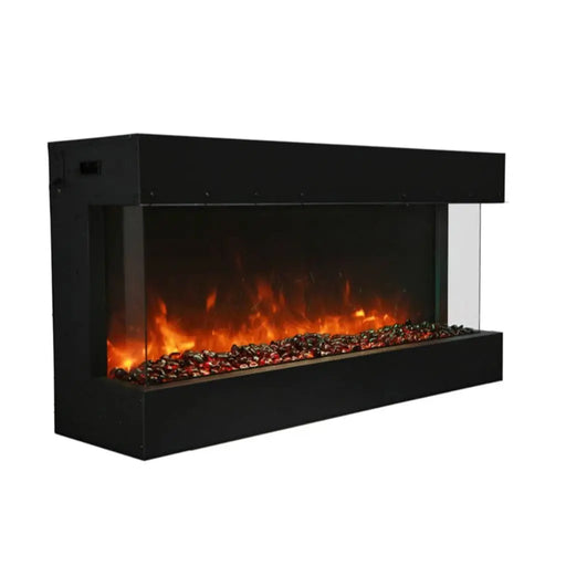 Amantii Tru-View XL Deep 40" Built-In Three Sided Electric Fireplace Amantii