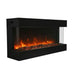 Amantii Tru-View XL Deep 40" Built-In Three Sided Electric Fireplace Amantii
