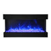 Amantii Tru-View XL Deep 40" Built-In Three Sided Electric Fireplace Amantii