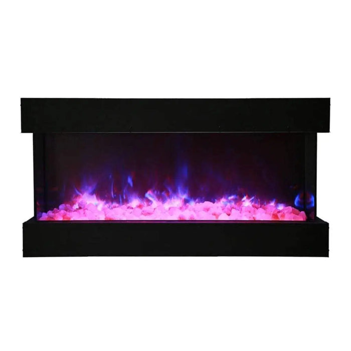 Amantii Tru-View XL Deep 40" Built-In Three Sided Electric Fireplace Amantii