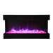 Amantii Tru-View XL Deep 40" Built-In Three Sided Electric Fireplace Amantii