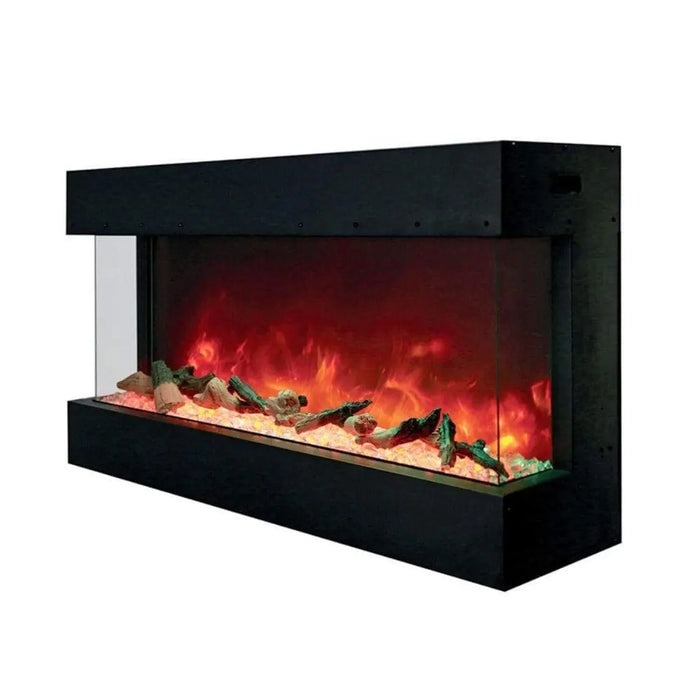 Amantii Tru-View XL Deep 40" Built-In Three Sided Electric Fireplace Amantii