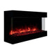 Amantii Tru-View XL Deep 40" Built-In Three Sided Electric Fireplace Amantii