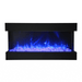 Amantii Tru-View XL Deep 40" Built-In Three Sided Electric Fireplace Amantii Dreamwood Living