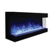 Amantii Tru-View XL Deep 60" Built-In Three Sided Electric Fireplace Amantii