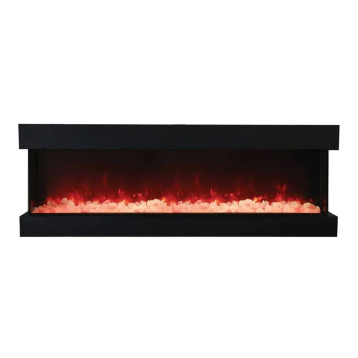 Amantii Tru-View XL Deep 72" Built-In Three Sided Electric Fireplace Amantii