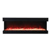 Amantii Tru-View XL Deep 72" Built-In Three Sided Electric Fireplace Amantii