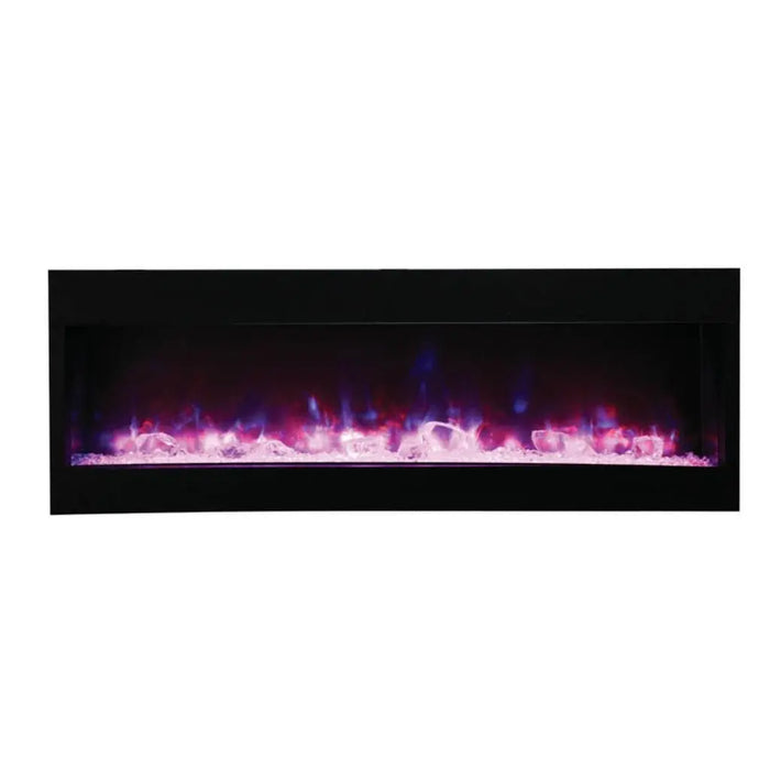 Amantii Tru-View XL Deep 72" Built-In Three Sided Electric Fireplace Amantii