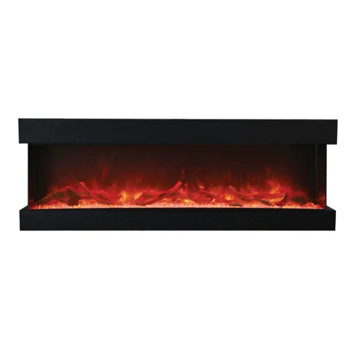 Amantii Tru-View XL Deep 72" Built-In Three Sided Electric Fireplace Amantii