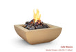 American Fyre Designs 36″ Bordeaux Square Fire Bowl American Fyre Designs Dreamwood Living
