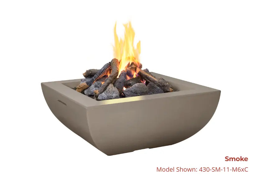 American Fyre Designs 36″ Bordeaux Square Fire Bowl American Fyre Designs Dreamwood Living