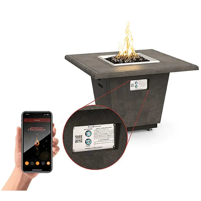 American Fyre Designs 48″ Louvre Round Fire Pit