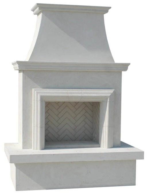 American Fyre Designs 67" Contractor's Model with Moulding Recessed Hearth and Body Gas Fireplace American Fyre Designs Dreamwood Living
