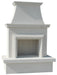 American Fyre Designs 67" Contractor's Model with Moulding Recessed Hearth and Body Gas Fireplace American Fyre Designs Dreamwood Living