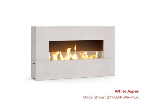 American Fyre Designs 72" Milan Low Linear Fireplace American Fyre Designs Dreamwood Living