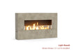 American Fyre Designs 72" Milan Low Linear Fireplace American Fyre Designs Dreamwood Living