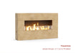 American Fyre Designs 72" Milan Low Linear Fireplace American Fyre Designs Dreamwood Living
