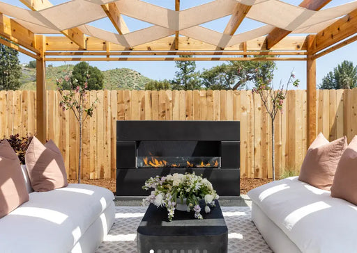 American Fyre Designs 72" Milan Low Linear Fireplace American Fyre Designs Dreamwood Living
