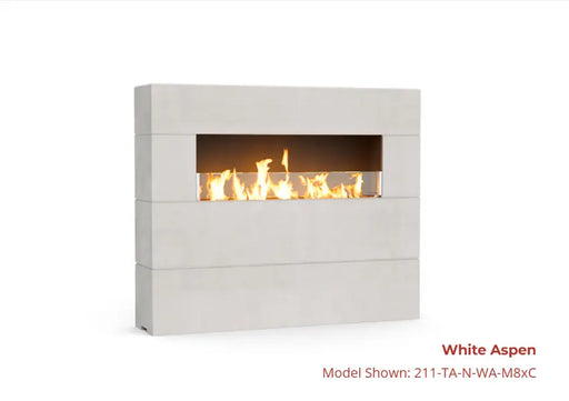American Fyre Designs 72" Milan Tall Linear Fireplace American Fyre Designs Dreamwood Living