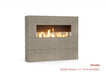 American Fyre Designs 72" Milan Tall Linear Fireplace American Fyre Designs Dreamwood Living