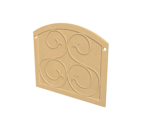 American Fyre Designs Arched GFRC Protector Plate American Fyre Designs Dreamwood Living