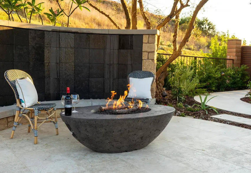 American Fyre Designs Calais Oval Firetable American Fyre Designs Dreamwood Living