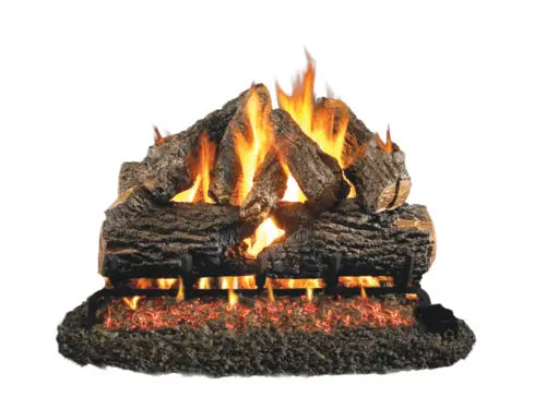 American Fyre Designs Charred Oak (Vented) Log Sets For Fireplaces American Fyre Designs Dreamwood Living