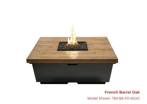 American Fyre Designs Contempo Square Reclaimed Wood Firetable American Fyre Designs Dreamwood Living