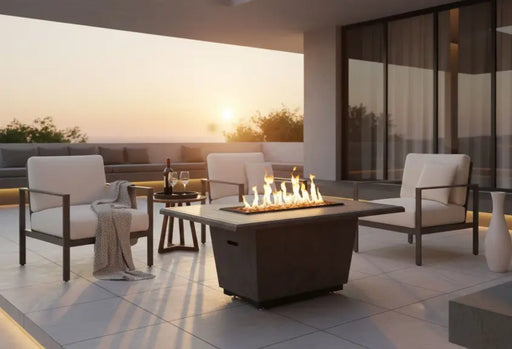 American Fyre Designs Cosmopolitan Rectangle Firetable American Fyre Designs Dreamwood Living