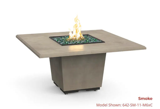 American Fyre Designs Cosmopolitan Square Dining Firetable American Fyre Designs Dreamwood Living