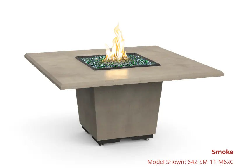 American Fyre Designs Cosmopolitan Square Dining Firetable American Fyre Designs Dreamwood Living