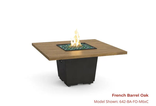 American Fyre Designs Cosmopolitan Square Dining Reclaimed Wood Firetable American Fyre Designs Dreamwood Living